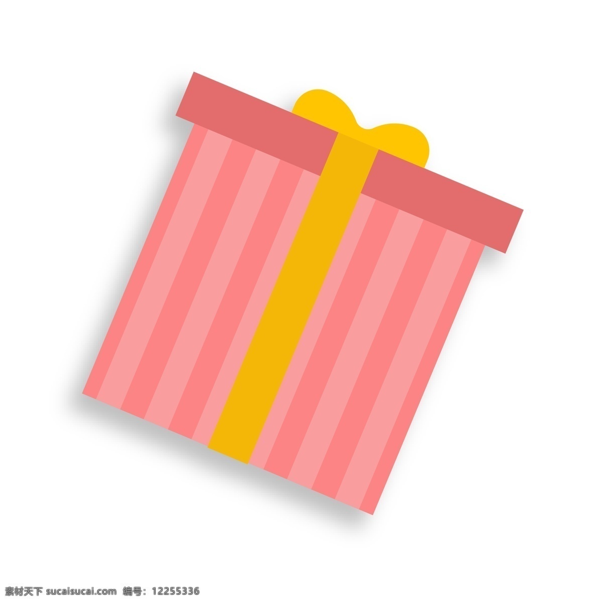 粉红色 礼物 盒 装饰 扁平化 礼物盒 活动 节日 装饰素材