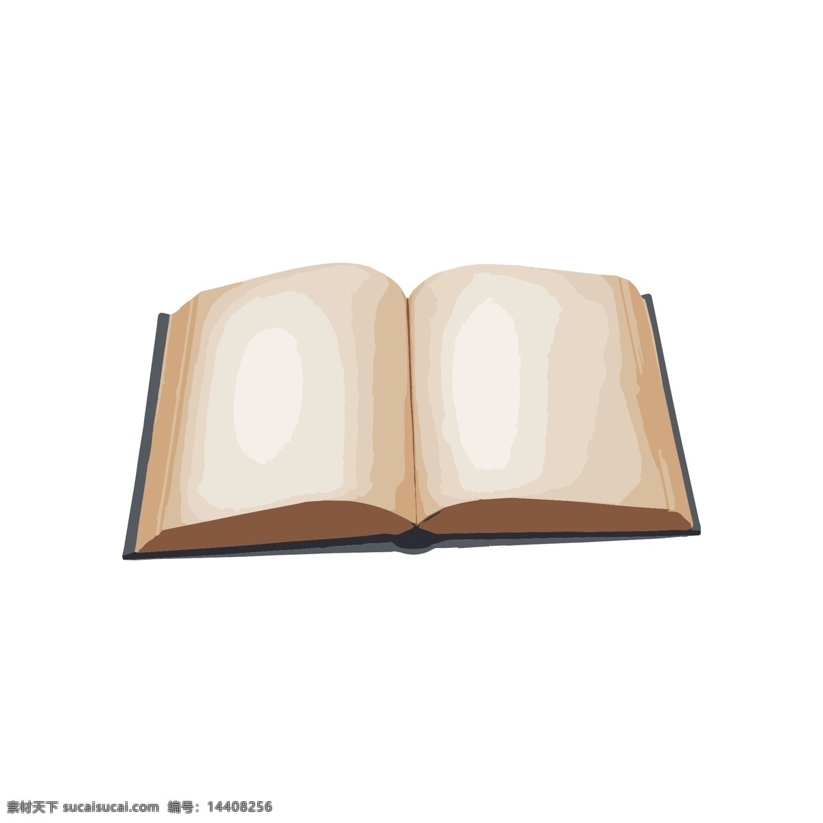 矢量 書本圖片 書本 展開 分層 彩色 卡通設(shè)計(jì)