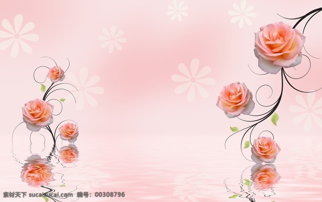 艺术 花卉 花朵 花 底纹 底图 高清 唯美 简约 时尚 大气 墙纸 壁画 墙布 壁纸 装饰画 无框壁画 背景 背景墙 艺术花卉背景 底纹边框 背景底纹