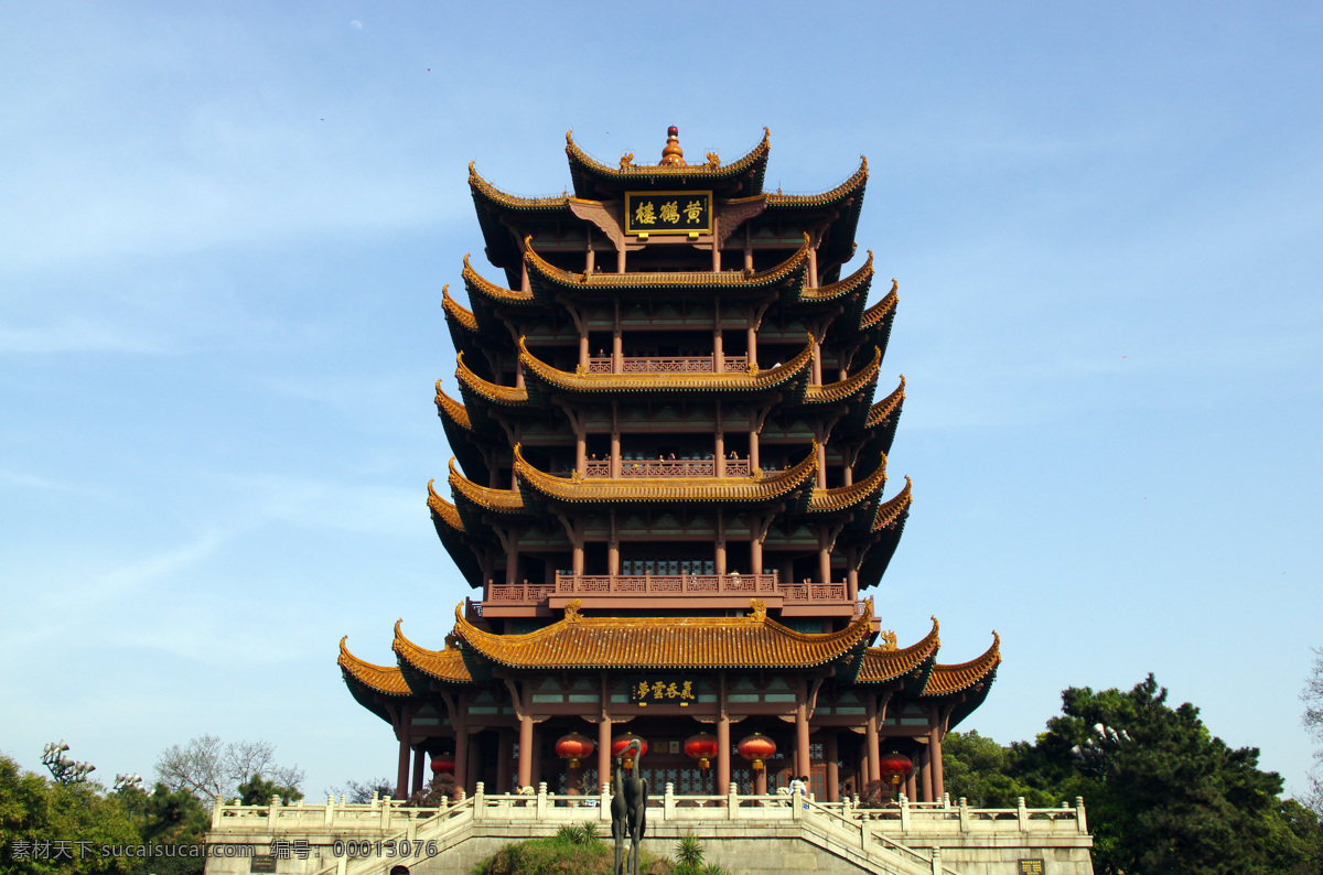 黄鹤楼 武汉 建筑摄影 建筑园林 天下第一楼 名楼 长江 旅游 人文景观 旅游摄影