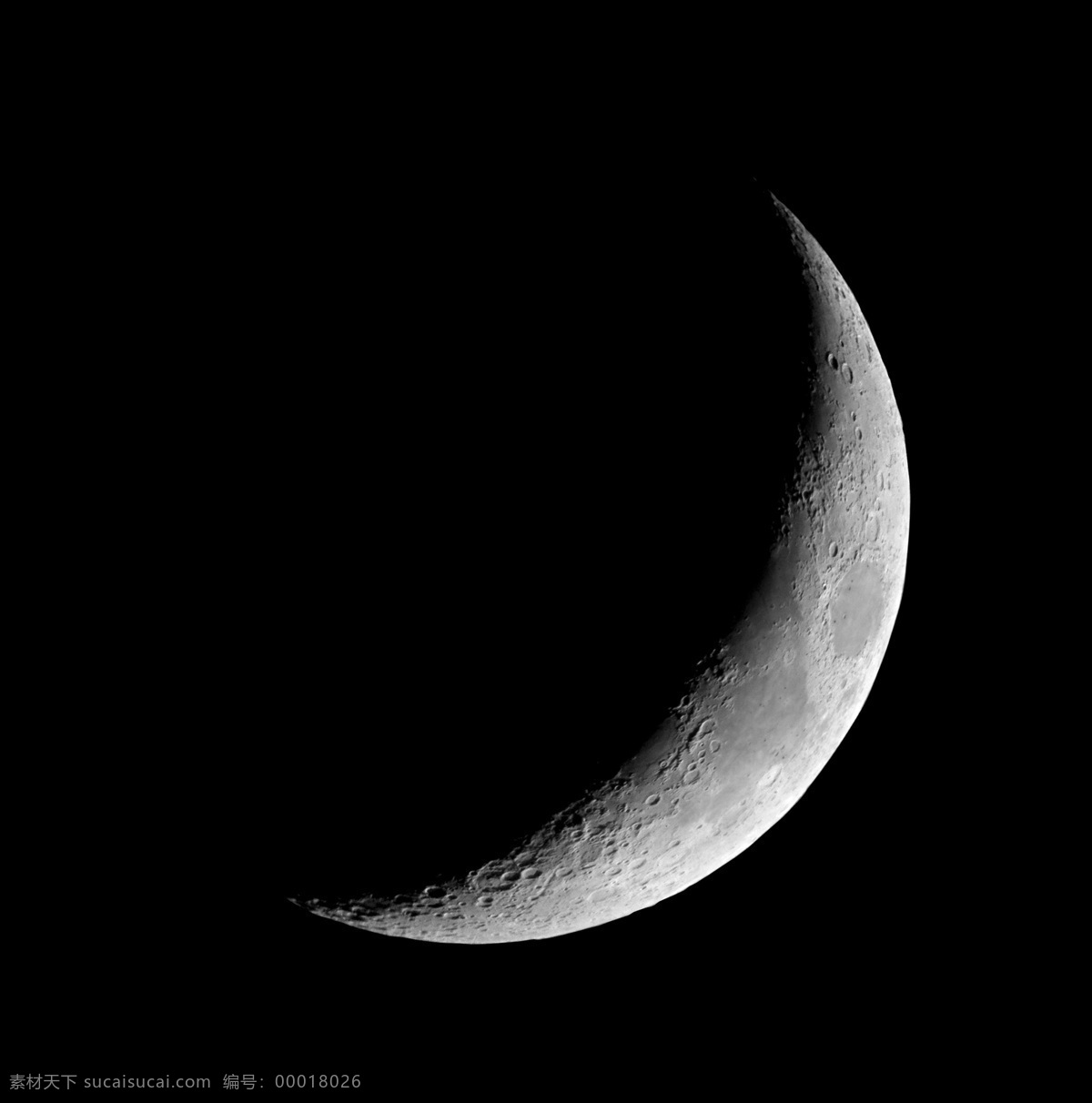 月牙 表面 拍摄 月球 月亮 月球表面 卫星拍摄 航空航天 科学研究 宇宙太空 环境家居