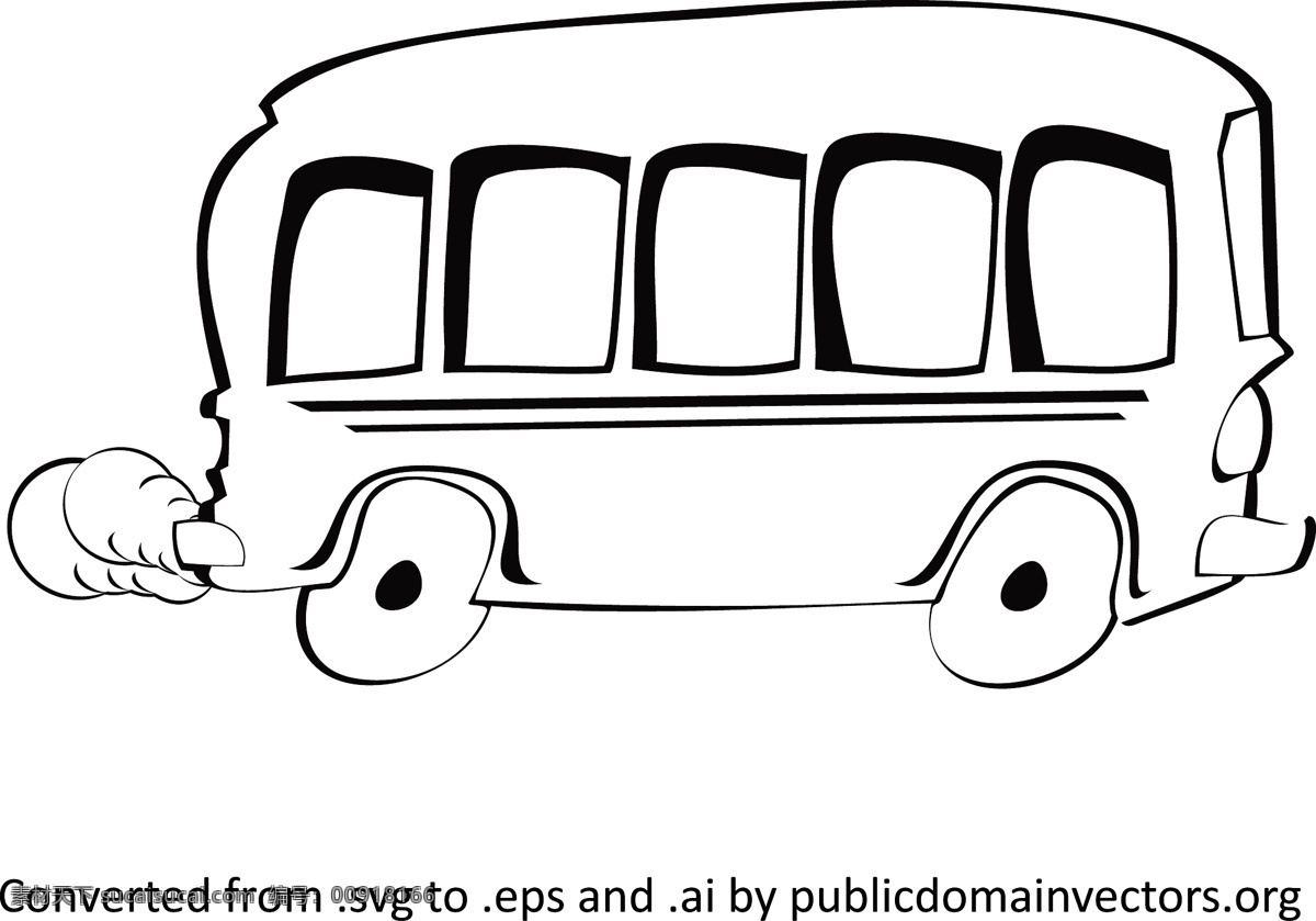 总线 卡通 矢量 图像 巴士 道路 剪贴画 轮廓 汽车 市 书 学校 剪辑 艺术 着色 公共领域 svg 运输 人工智能 矢量图 日常生活
