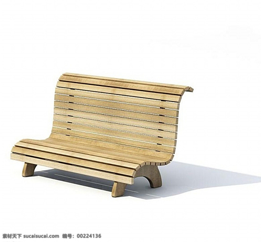 户外 休闲 座椅 3d 模型 3d设计 其他模型 max 白色