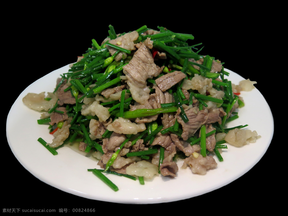 炒菜 韭菜炒肉 肉 猪肉 韭菜 餐饮美食 传统美食