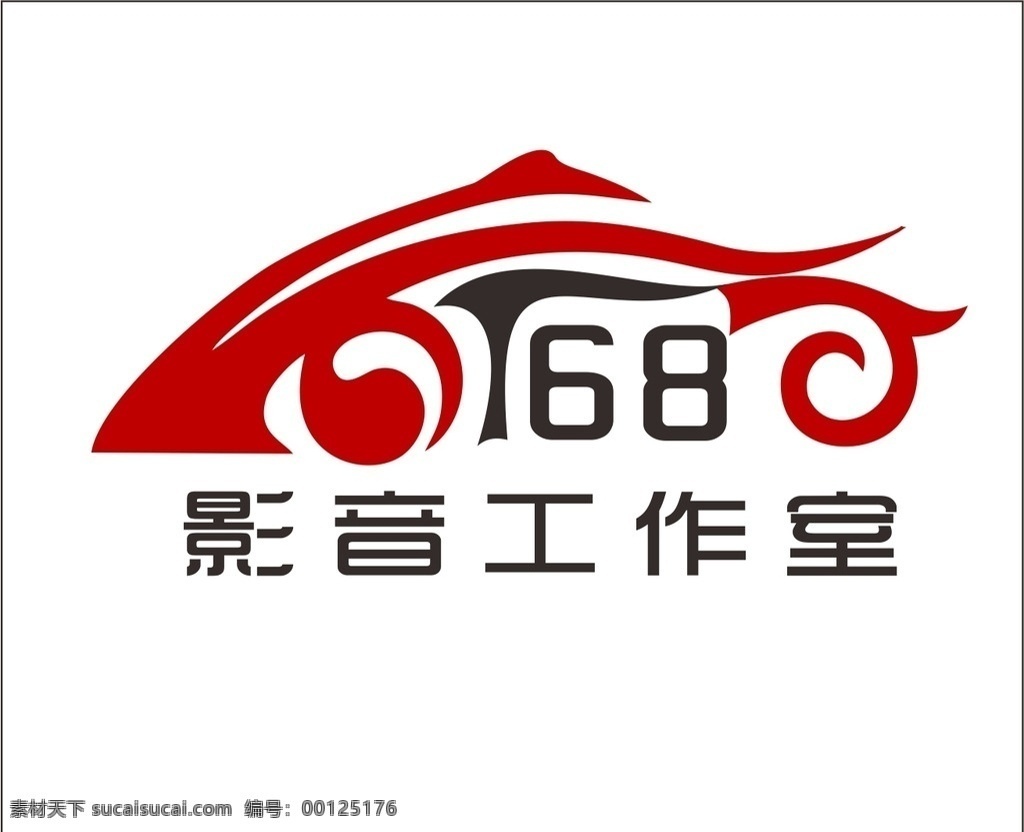 汽车logo 汽车 汽车用品店 标志 汽车音响 logo设计