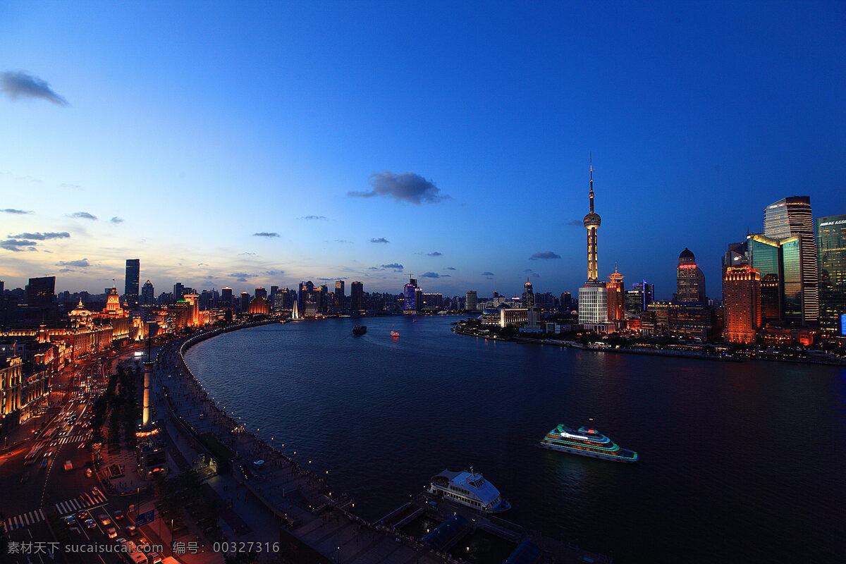 上海夜景 上海 夜景 外滩 城市 黄浦江 东方明珠 旅游摄影 国内旅游