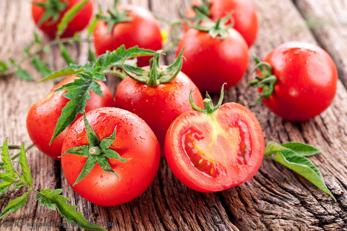 新鲜 番茄 西红柿 新鲜蔬菜 蔬菜摄影 蔬菜图片 餐饮美食
