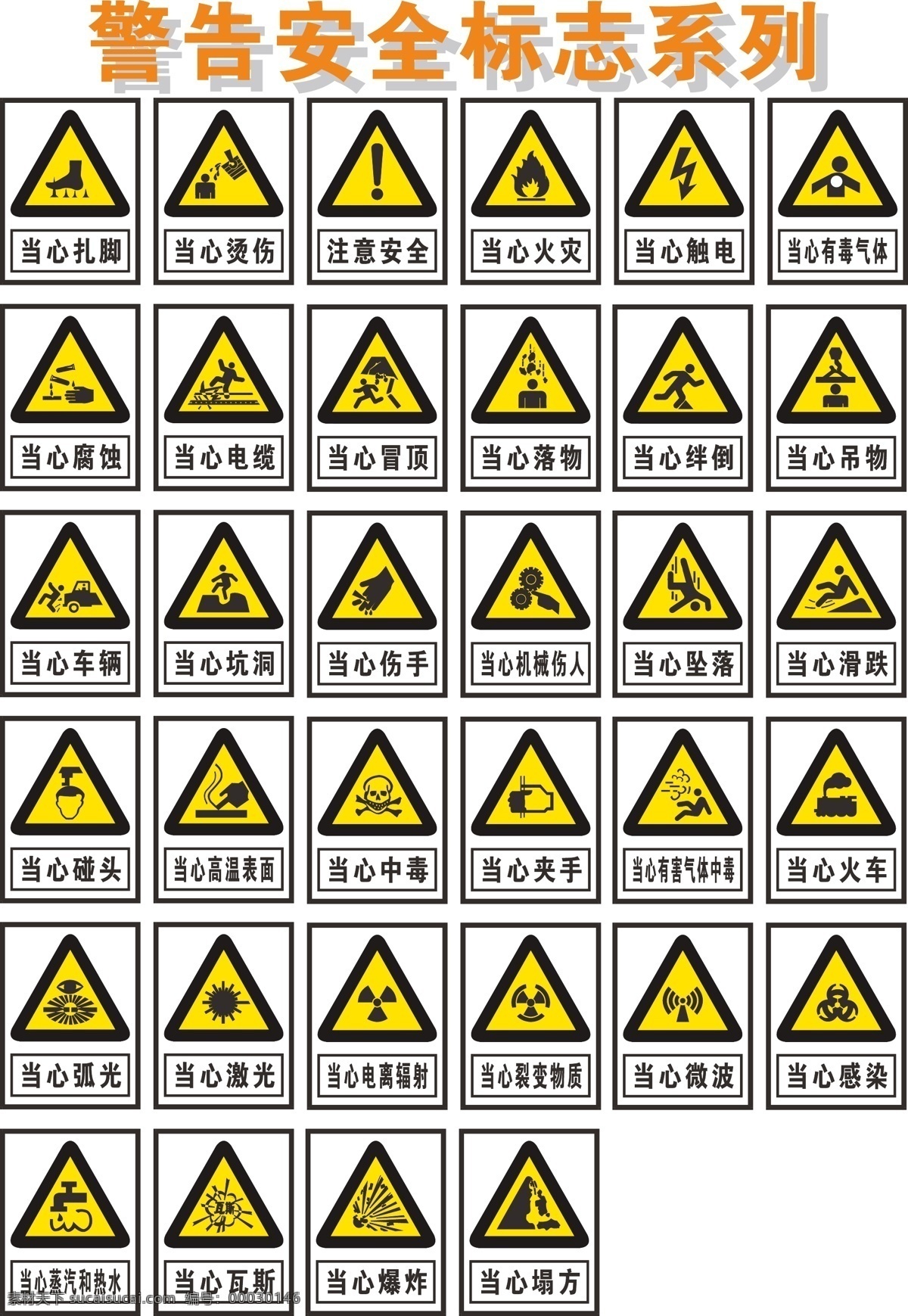 警告 安全 标志 系列 警 告 安 全 标 志 系 列 现代科技 交通工具
