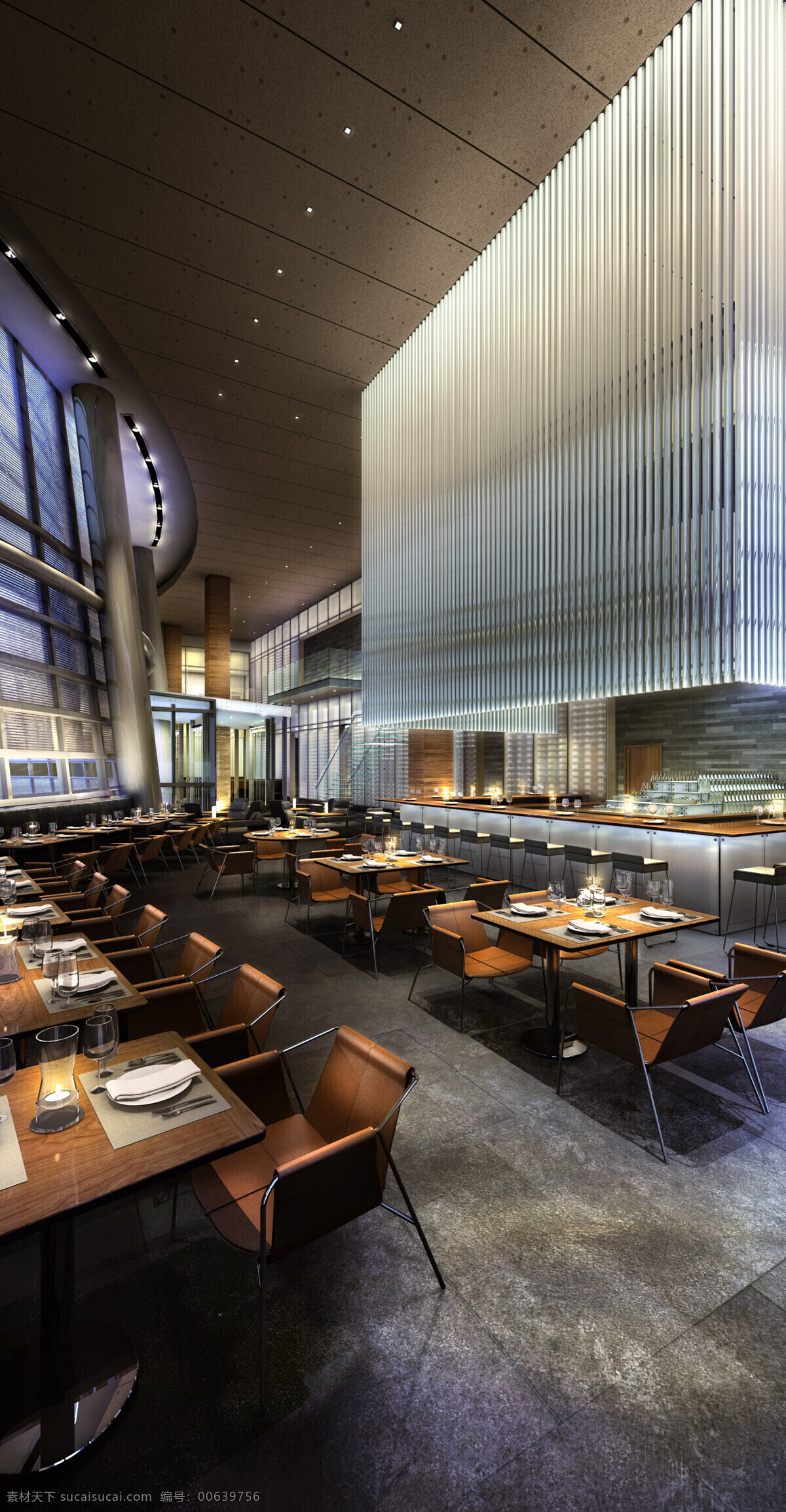 酒店 餐馆 环境设计 建筑 室内 室内设计 渲染 家居装饰素材