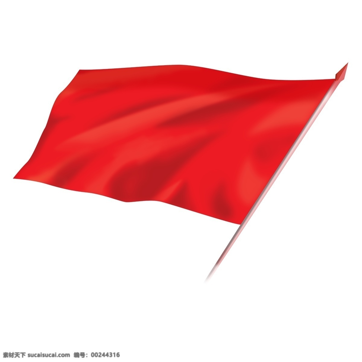 红色 旗帜 飘扬 免 抠 中国红 迎风 红旗 旗杆 免抠 红色的旗子 飘扬的红旗 大红