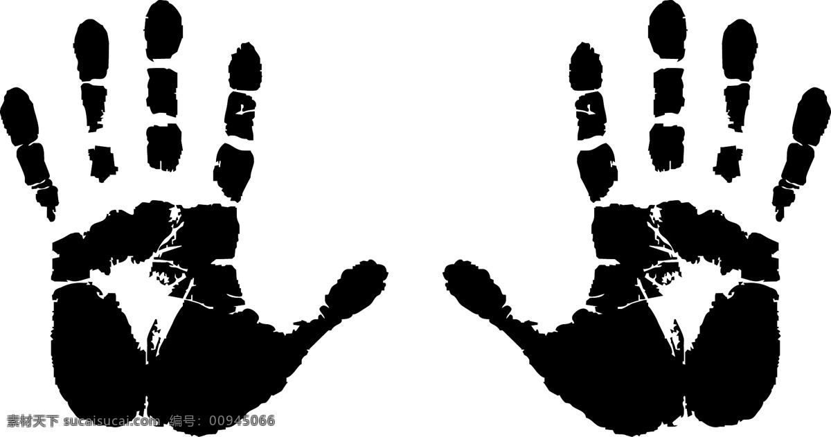 黑色 双手 掌纹 背景 广告 平面 宣传 元素 矢量 矢量图 花纹花边