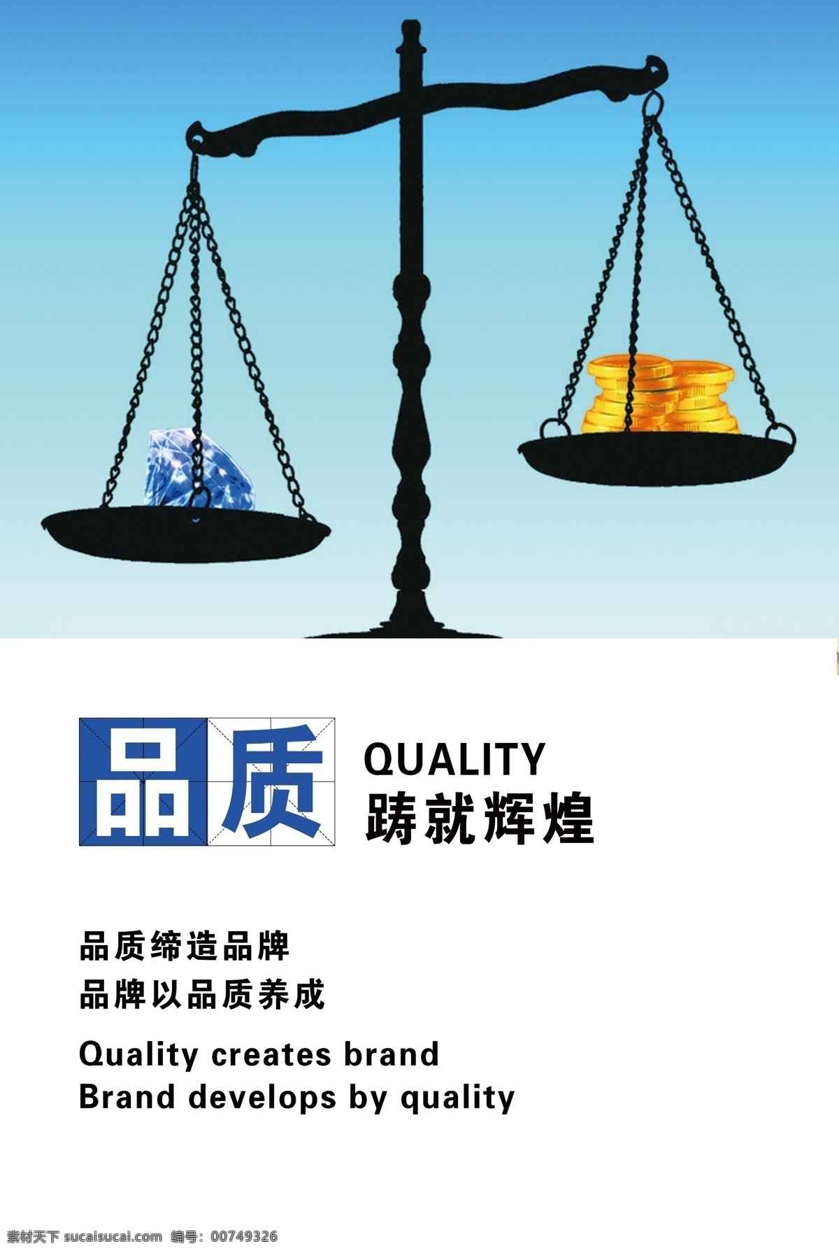 品质 企业文化 励志标语 文化墙 挂画
