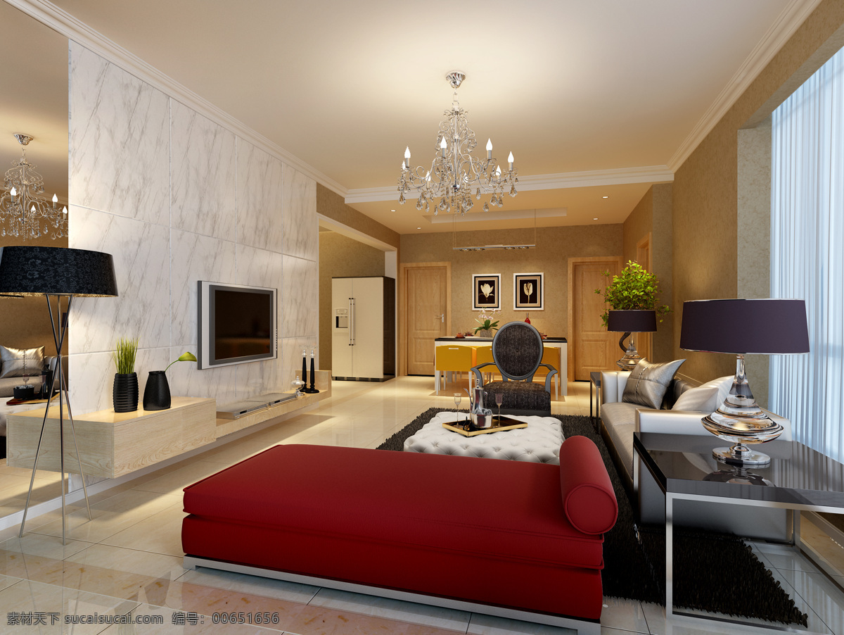 现代客厅 现代 风格 效果图 3d设计 室内设计 环境设计