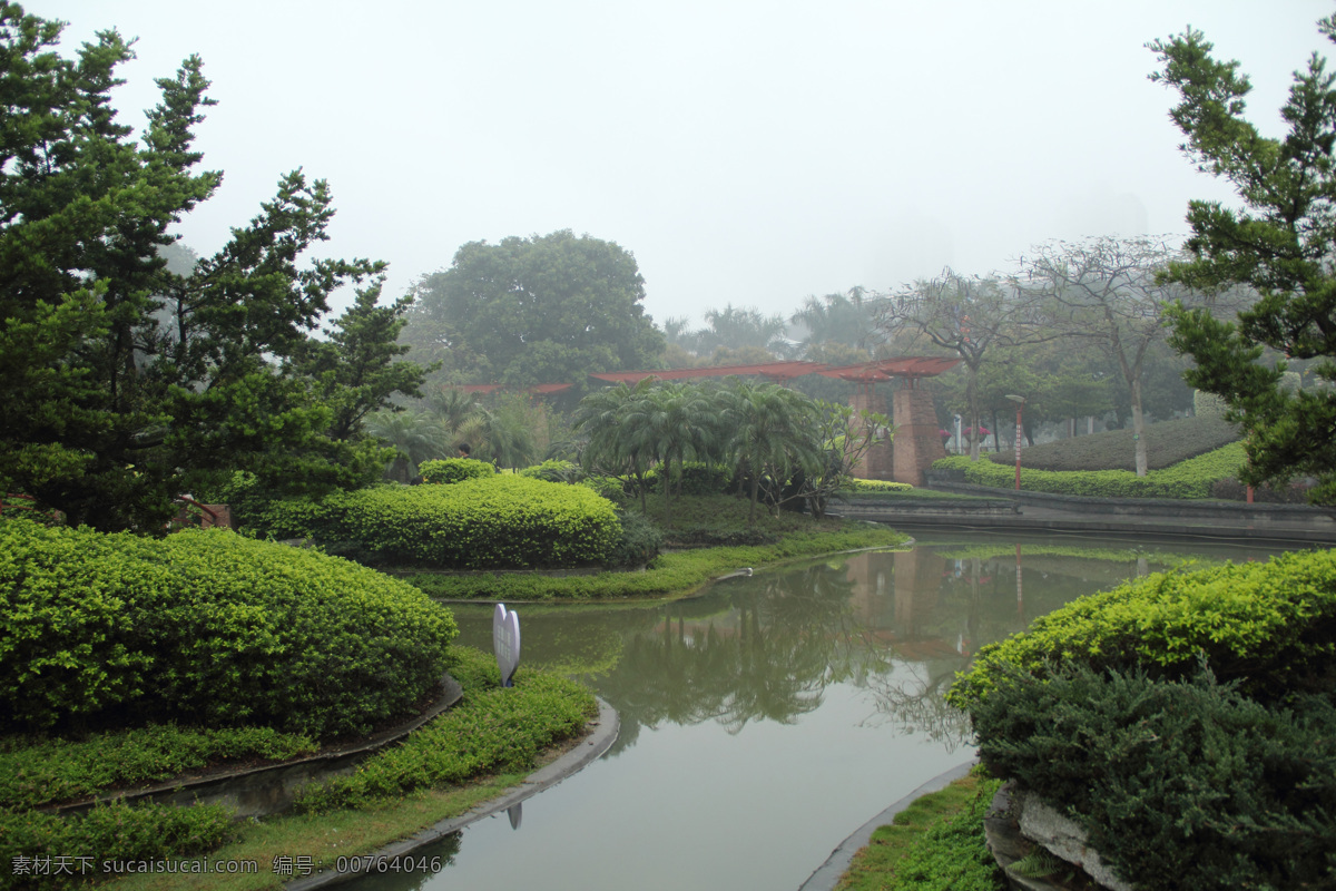 风景 公园 公园风景 建筑园林 树木 园林建筑 自然风景 千 灯 湖 一角 千灯湖公园 公园一角 家居装饰素材 灯饰素材