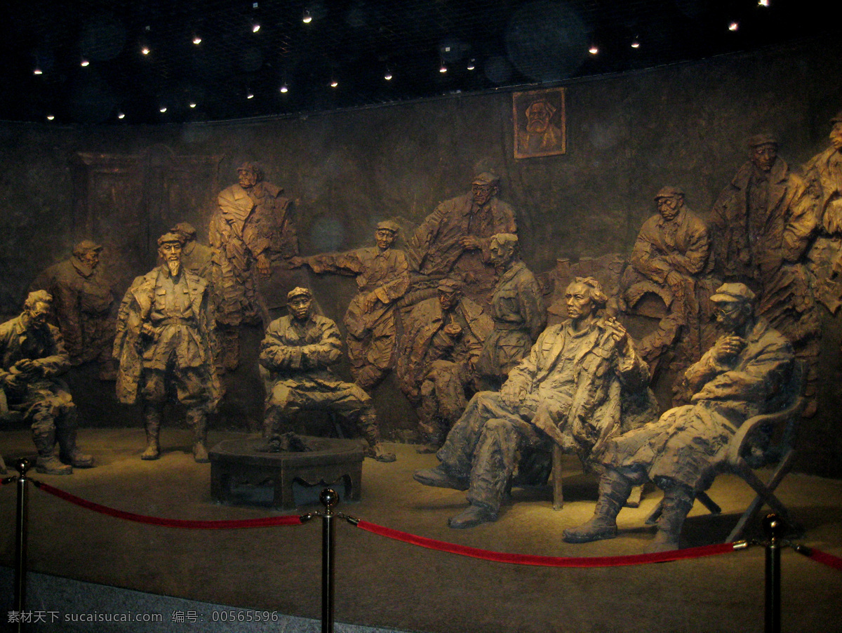 遵义会议群像 贵州遵义 红军 长征 雕塑 军事 风景摄影 国内旅游 旅游摄影