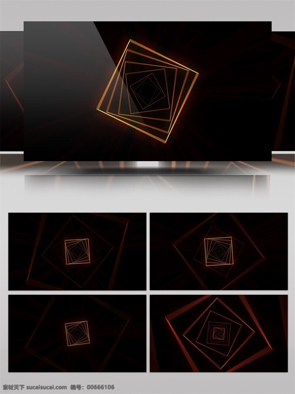 阶梯式 重叠 正方形 通道 视频 阶梯 边框 科技感 变形 视觉效果 视频素材 动态视频素材