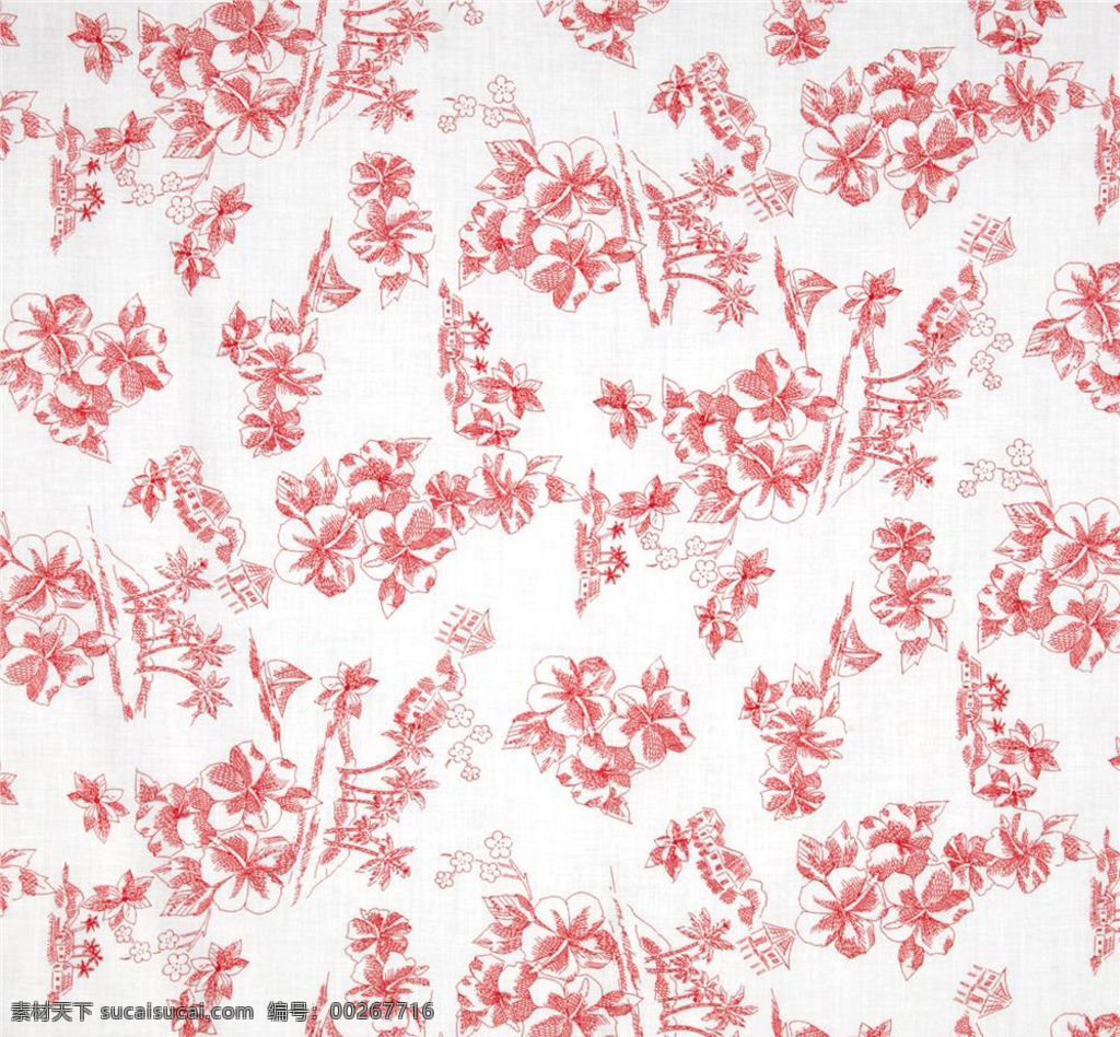 位图 植物花纹 花朵 免费素材 面料图库 服装图案 白色