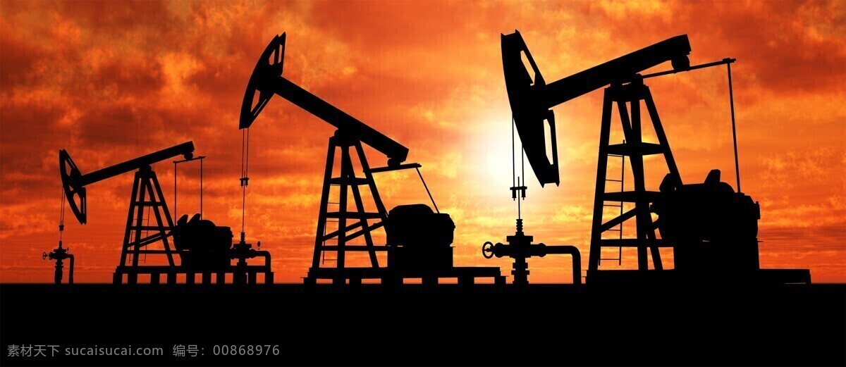 石油开采图片 石油 生产 开采 磕头机 采油机 石油机械 现代科技