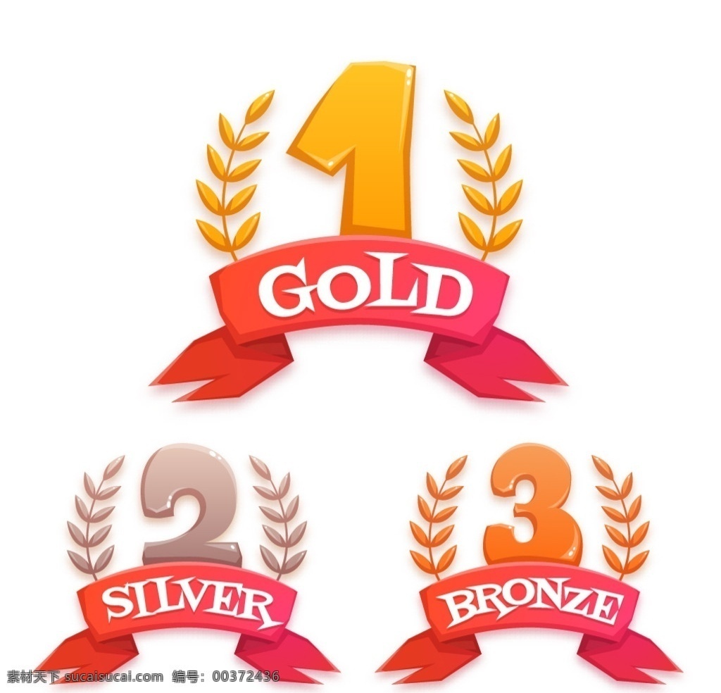 数字排行榜 排名 名次 金牌 银牌 铜牌 冠军 季军 亚军 标志图标 其他图标
