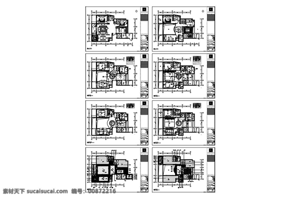 大平 层 户型 欧式 家装 cad 施工图 室内设计 施工 图纸 住宅设计 平面 方案