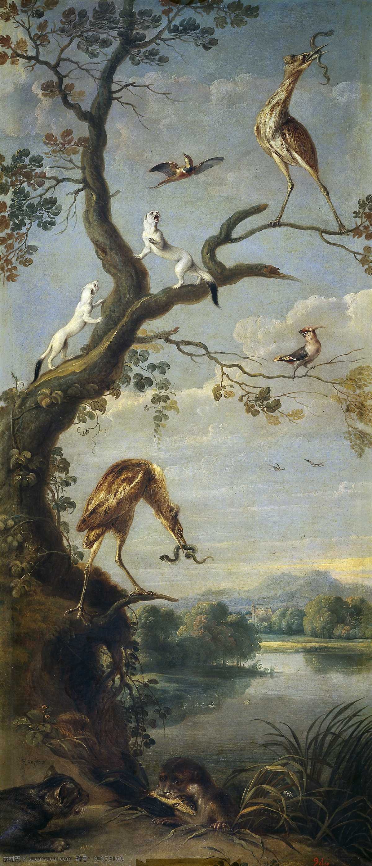 arminos 大师 画家 古典 山水画 建筑 文化 装饰画 油画 acuaticas aves frans snyders 人物 高清 西方 国外 现代 家居装饰素材