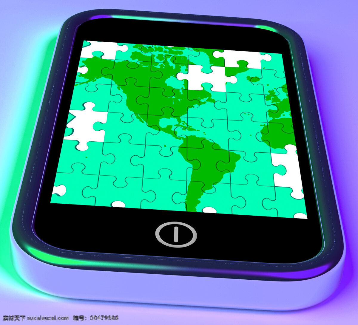 美国 地图 上 显示 移动 智能 手机 全球 通信 风景 生活 旅游餐饮