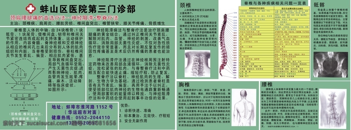 医院 宣传单 dm宣传单 广告设计模板 颈椎 医院宣传单 源文件 腰椎 整脊疗法 psd源文件
