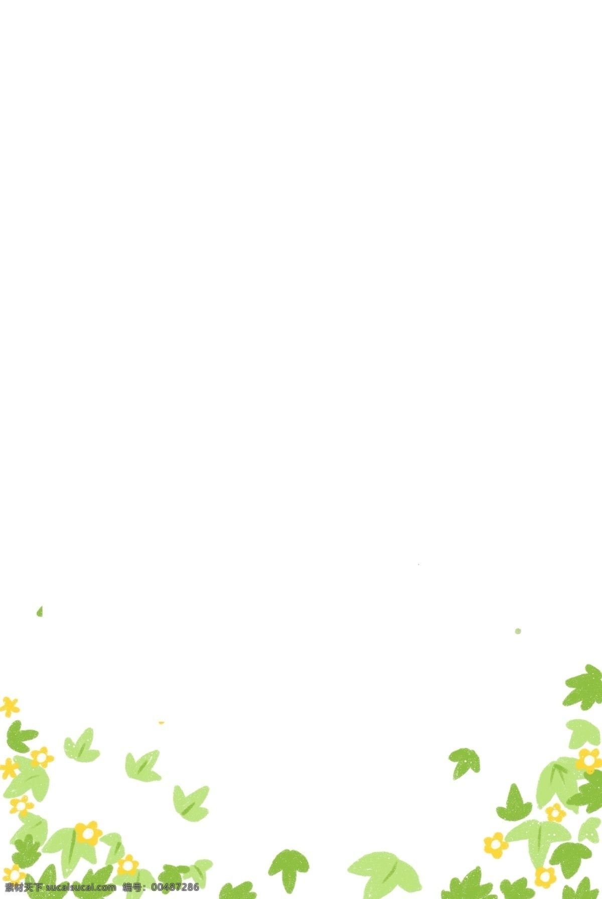 绿色植物 创意 植物 叶子 背景 绿色 简约 环境 装饰 春季