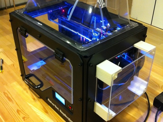 makerbot 复制 侧 片 滑 3d打印模型 3d 打印 模型 电缆的问题 可能 2x 电机漂移