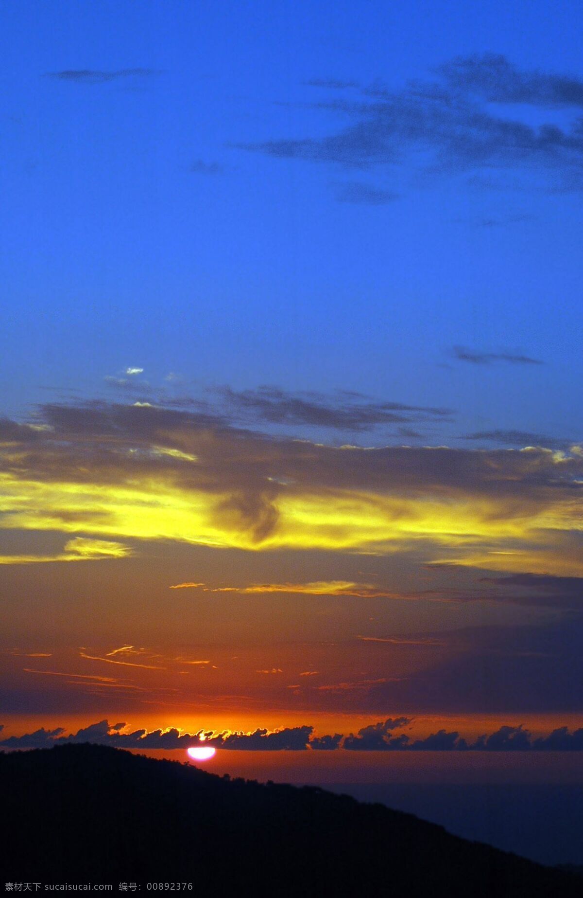 自然景观 山水 太阳 天空 夕阳 云彩 自然生态 自然界 高清风景图片 家居装饰素材 山水风景画