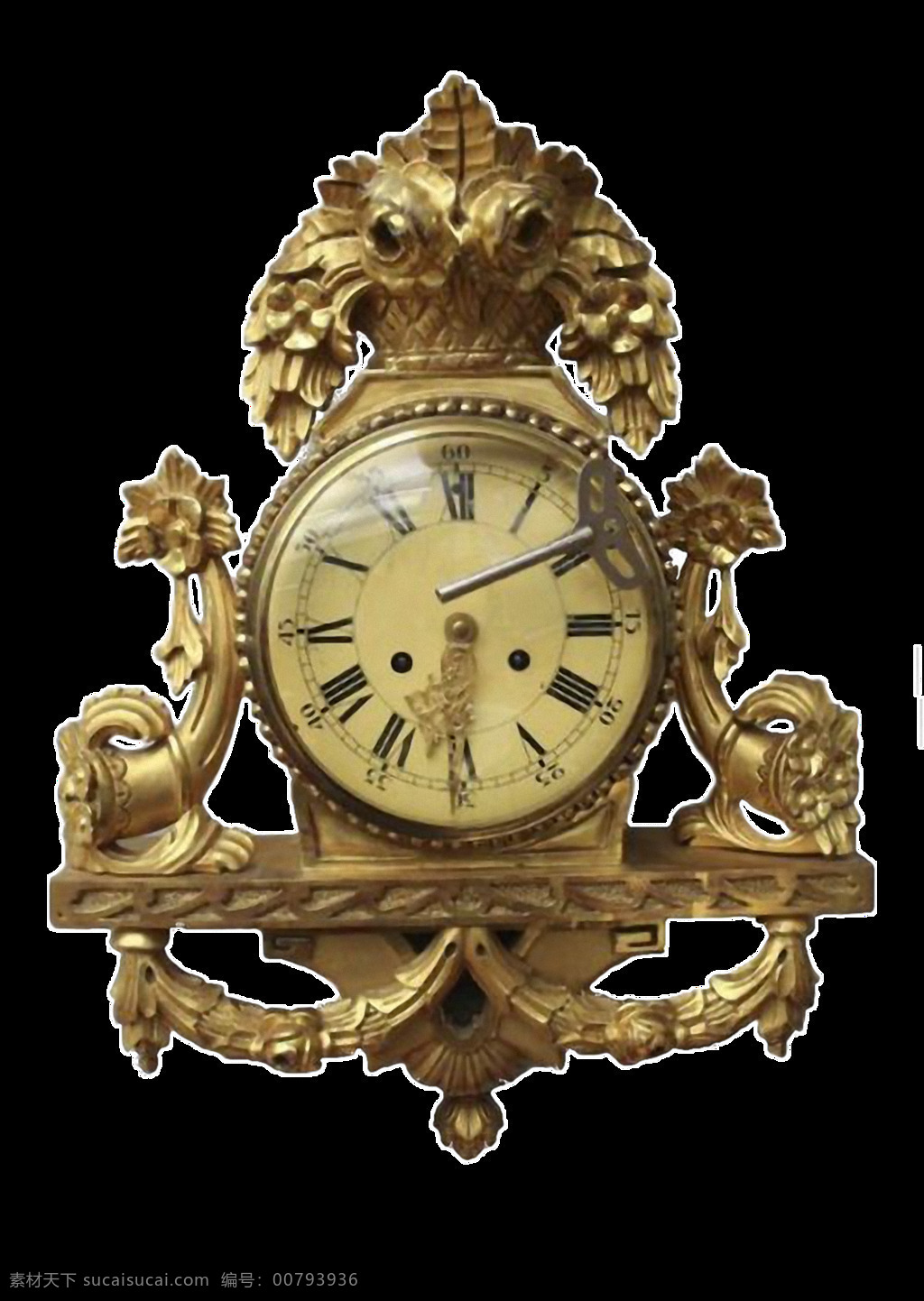 金色 复古 时钟 免 抠 透明 金色复古时钟 复古时钟 复古时钟图片 复古时钟素材 元素 图形 海报 图