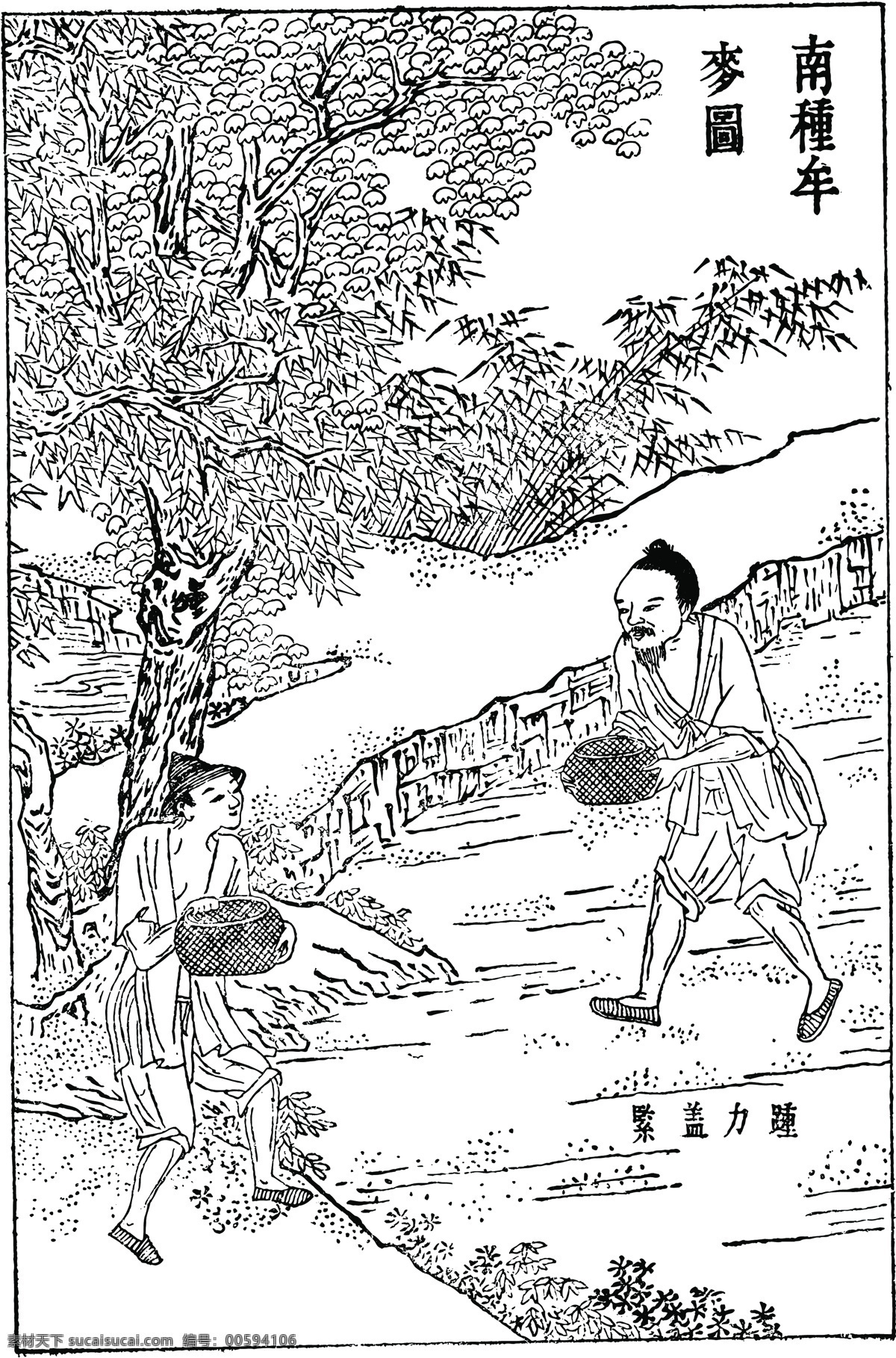 天工开物 木刻版画 中国 传统文化 中国传统文化 设计素材 版画世界 书画美术 白色