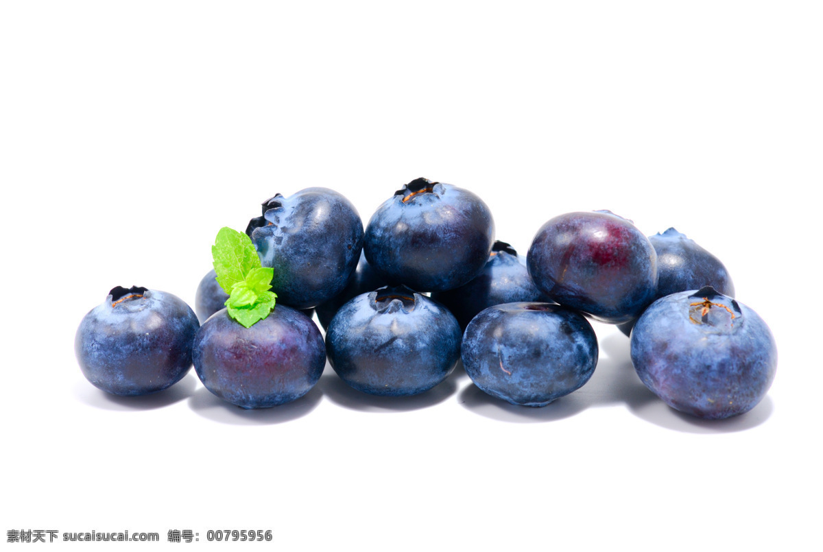 新鲜 蓝莓 新鲜水果 水果 果实 摄影图 蔬菜图片 餐饮美食