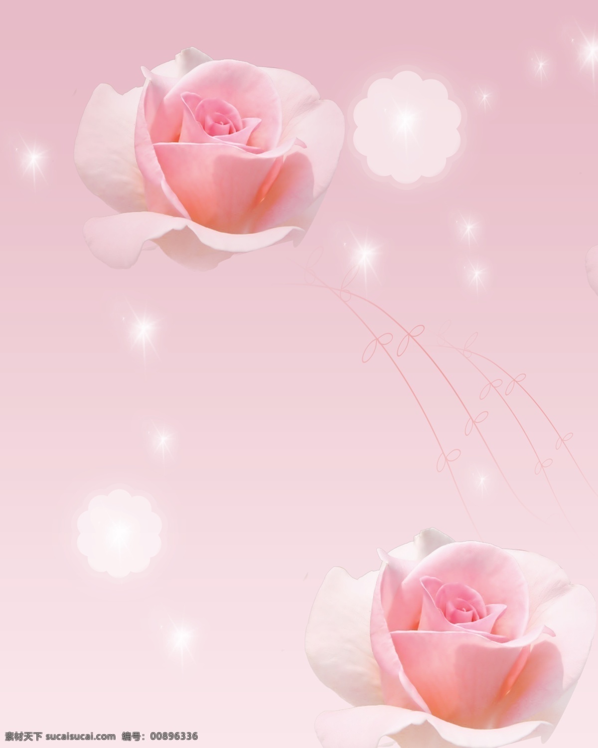 粉色浪漫 粉色玫瑰 广告设计模板 花 玫瑰 曲线 星星 移门 移门玫瑰 音符 移门图 移门图案 源文件 装饰素材