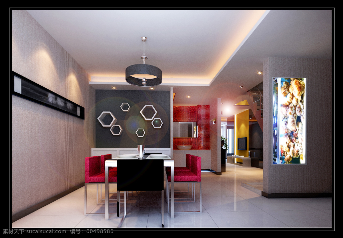环境设计 室内设计 学习素材 现代 餐厅 效果图 设计素材 模板下载 简约 风格 后现代 时尚 家居 3d