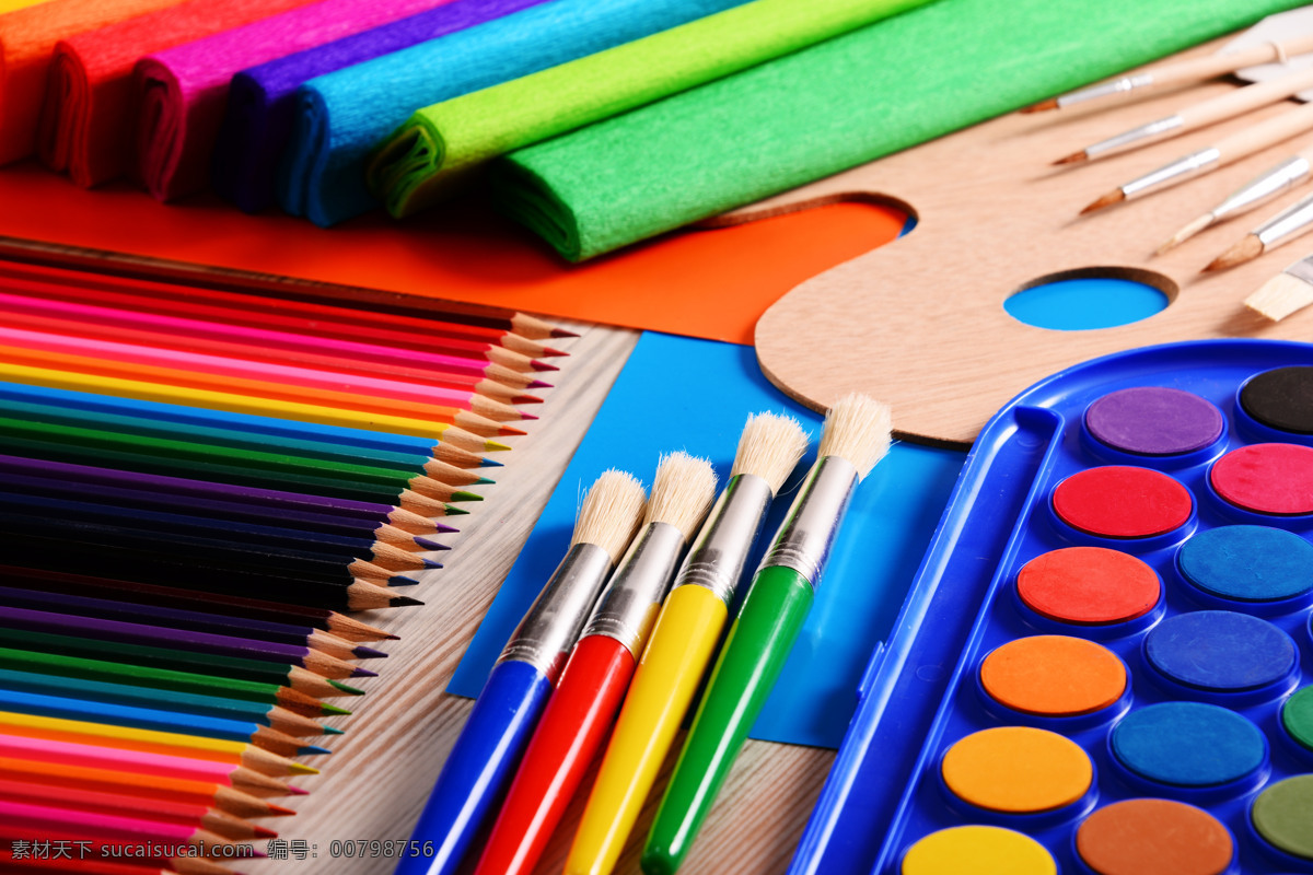 颜料 彩色 绘 画笔 学校 学习教育 绘画笔 铅笔 彩色铅笔 学习文具 办公学习 生活百科 红色