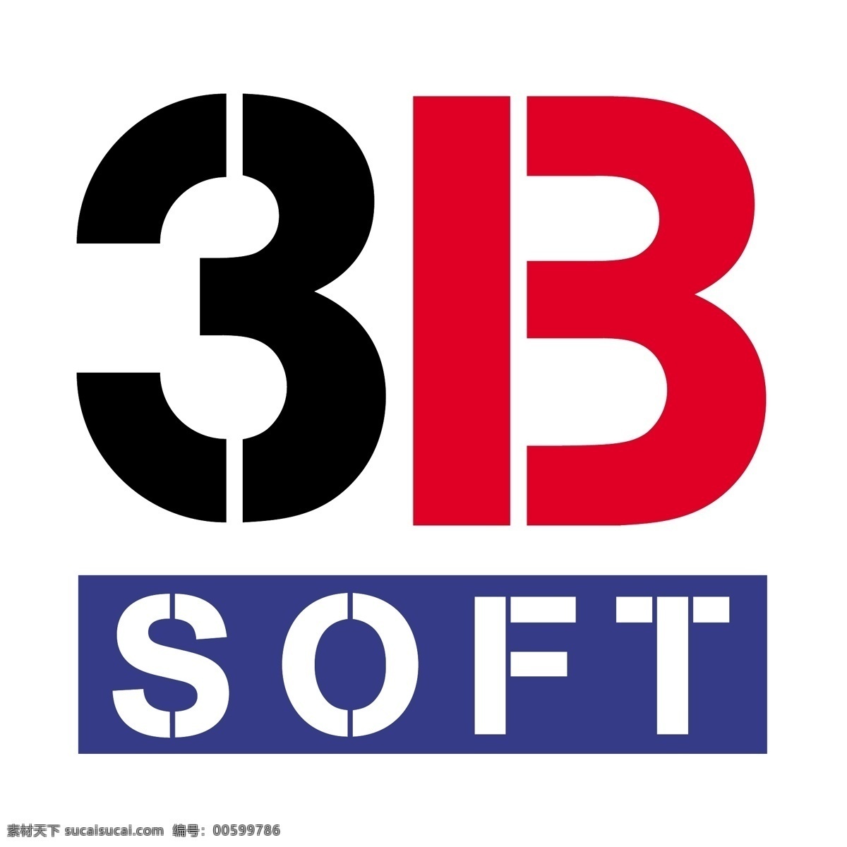 免费 3b 软 标志 标识 白色
