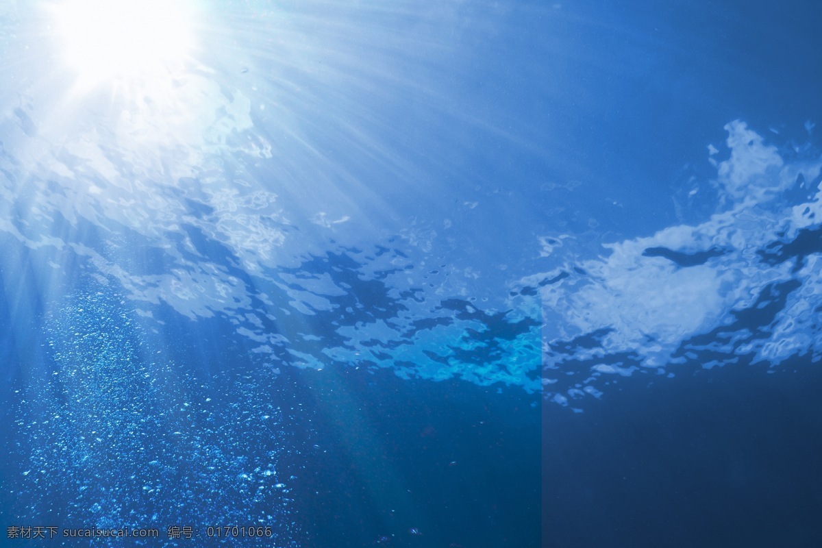 水下 海洋 蓝色 海底背景 水 海底 水底 水泡 海底世界 蓝色海洋 蓝色海水 波涛 波浪 浪花 水花 自然景观 自然风光