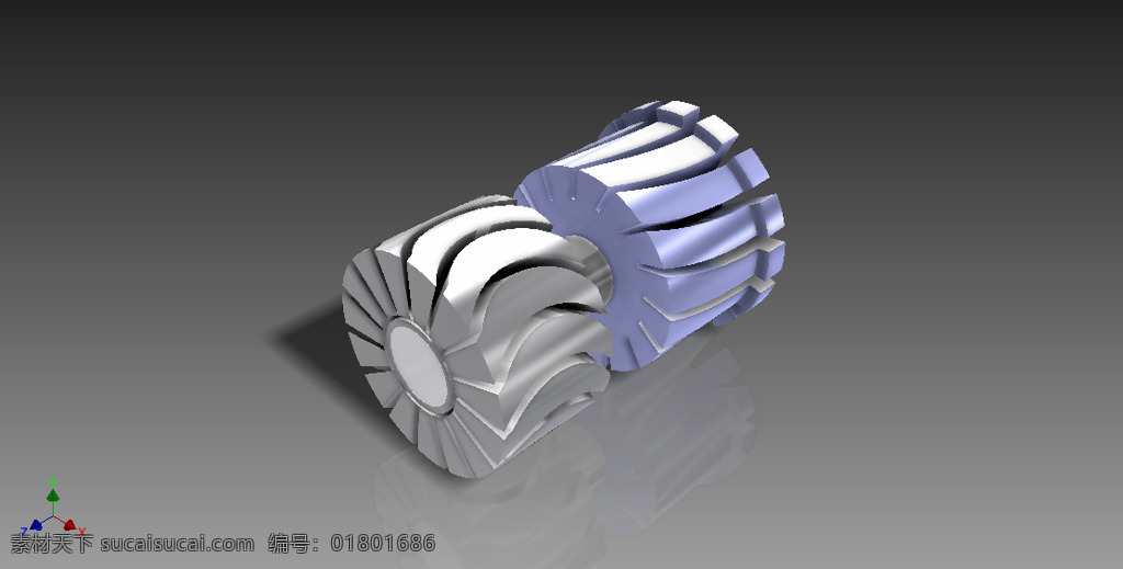一个 简单 微型 燃气轮机 克里奥 参数 电力 工业设计 能源 汽车 3d模型素材 其他3d模型