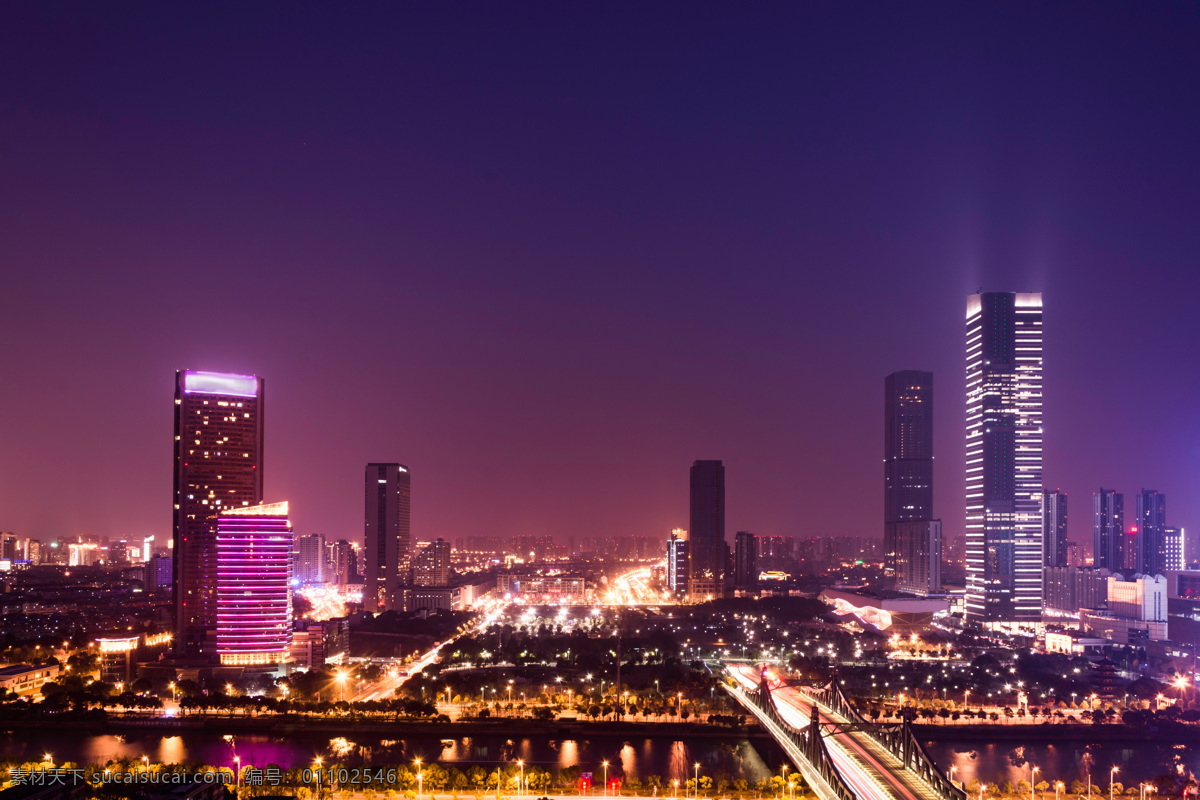 夜景 城市 城市夜景 建筑 高楼大厦 灯光 灯火辉煌 夜生活 霓虹灯 灯火阑珊 自然生活 建筑园林 建筑摄影