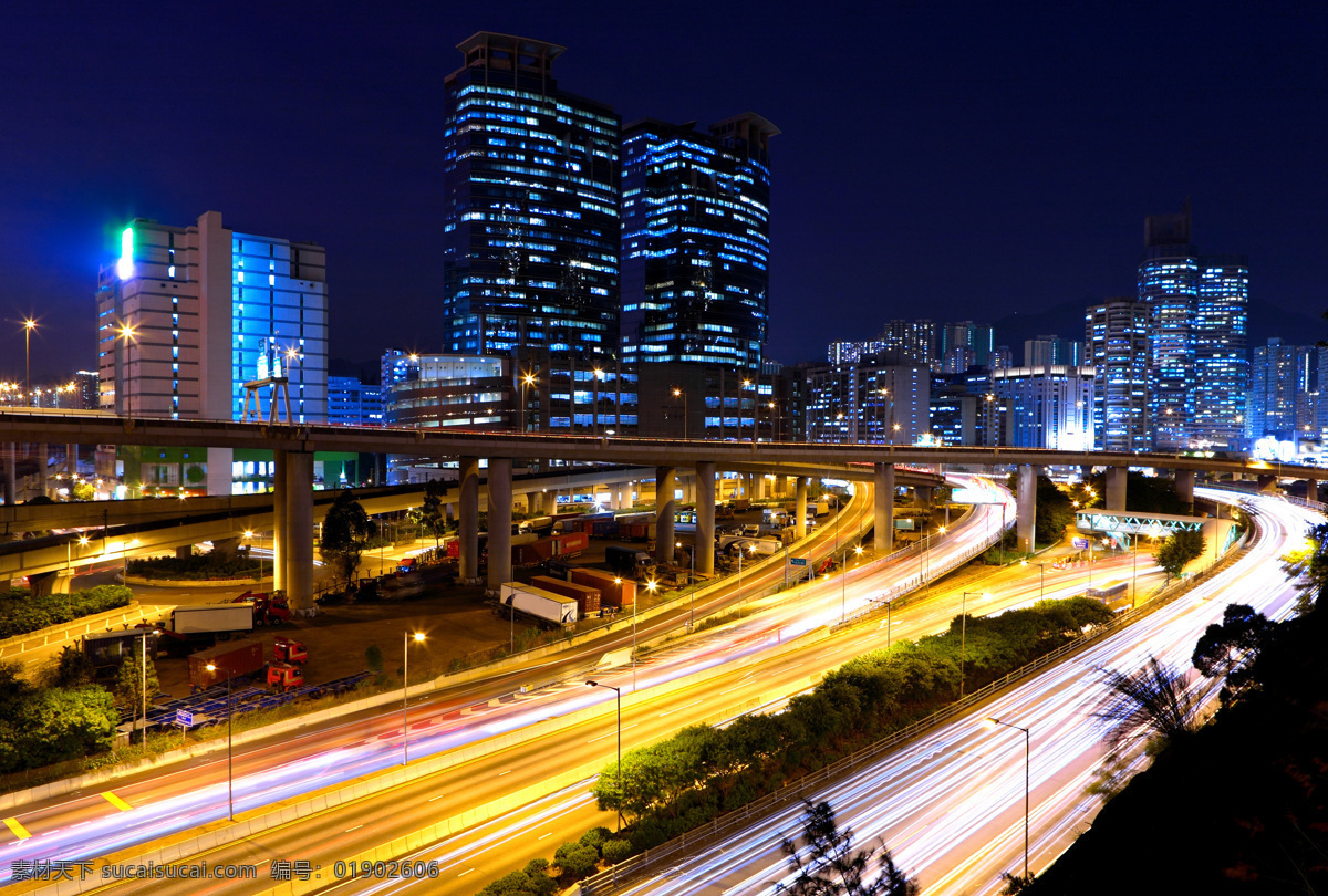 城市 夜景 繁华城市 城市夜景 都市 城市风光 环境家居