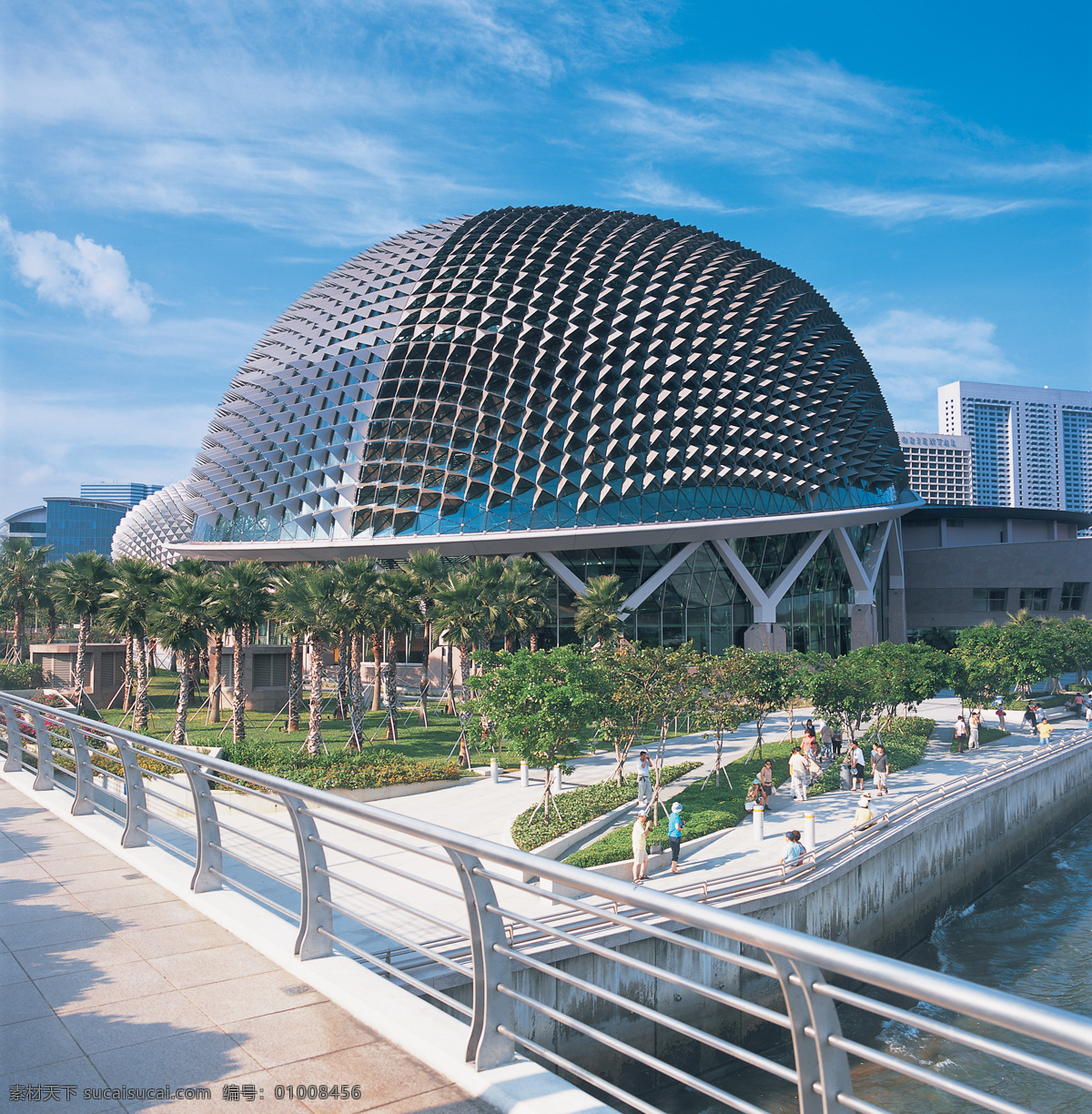 新加坡 滨海 艺术中心 滨海艺术中心 建筑 风景 外国 艺术 音乐厅 剧院 购物中心 表演 旅游摄影 国外旅游 摄影图库