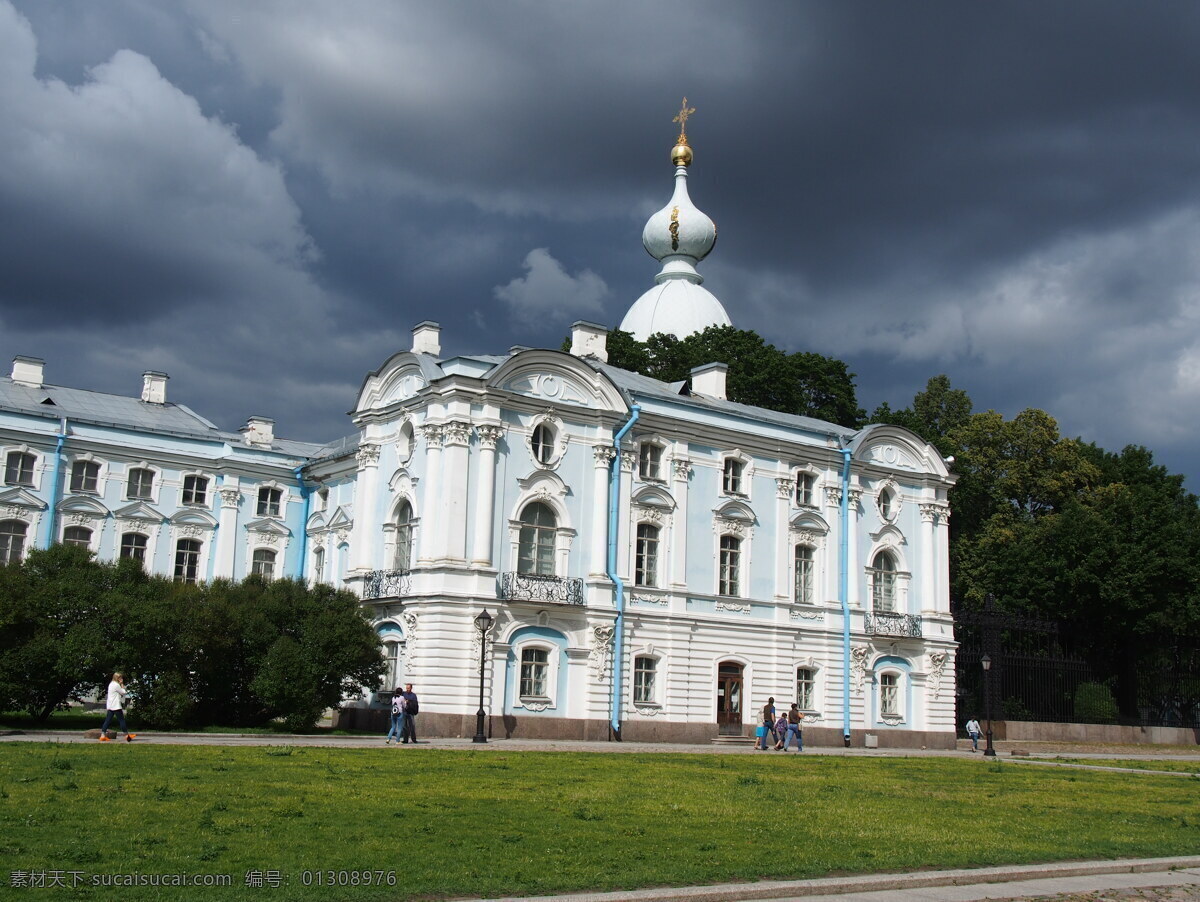 俄罗斯 俄罗斯风光 俄罗斯风景 圣彼得堡 圣彼得堡风景 圣彼得堡风光 斯莫尔尼宫 旅游摄影 国外旅游