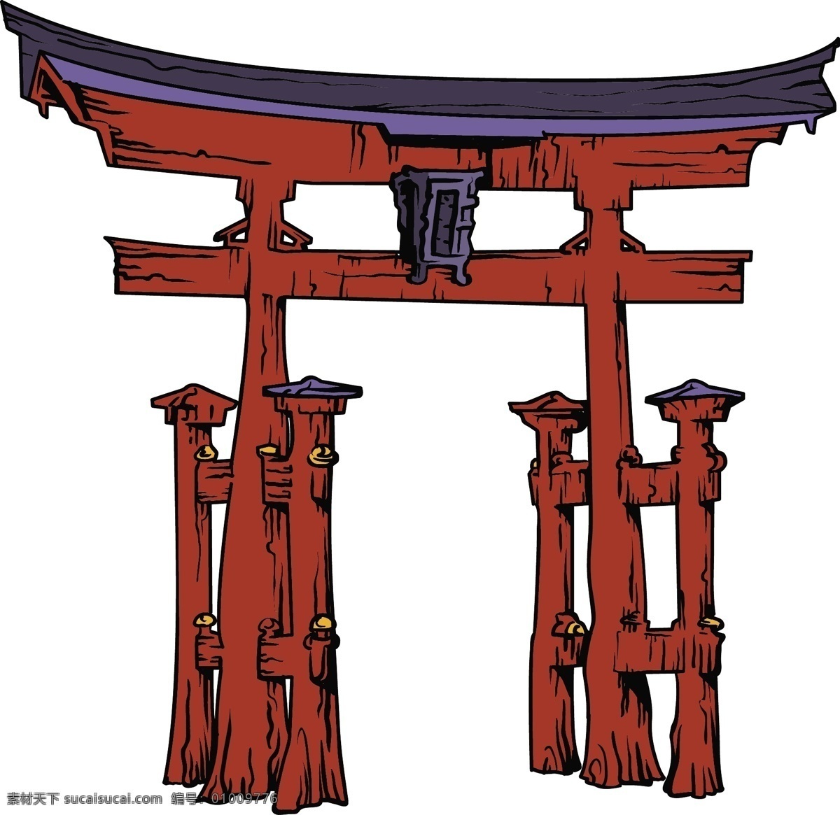 日本 矢量 寺 日本矢量寺 矢量图 其他矢量图