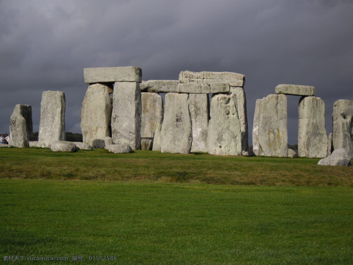 巨石阵 大石头 石块 奇迹 奇观 草地 草坪 旅游摄影 国外旅游