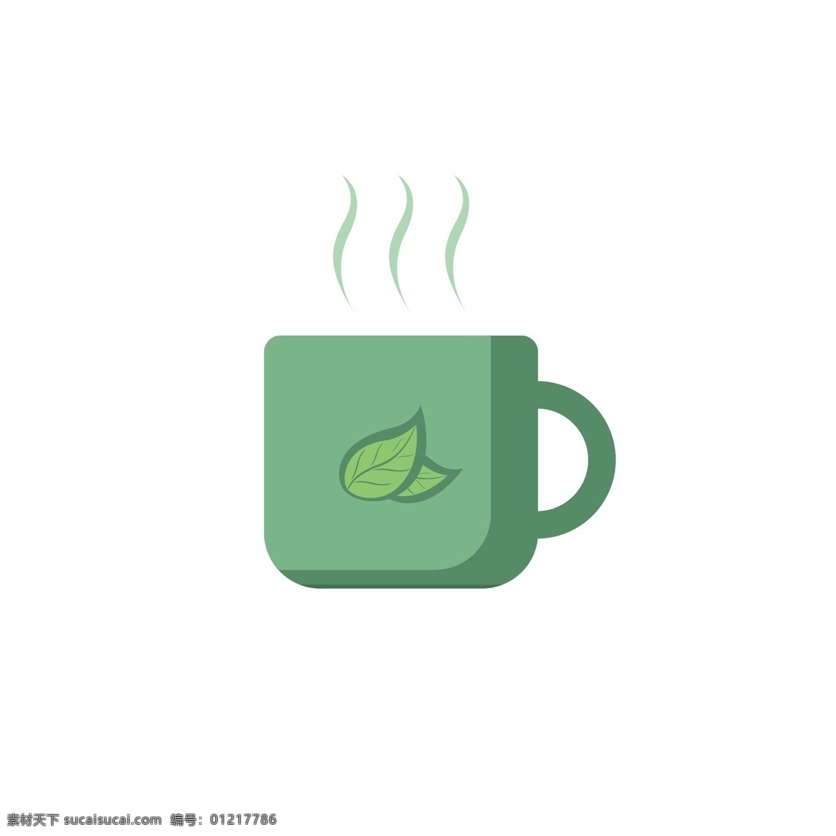 原创 抹 茶 绿 咖啡杯 绿色 水杯 卡通 抹茶绿 卡通杯