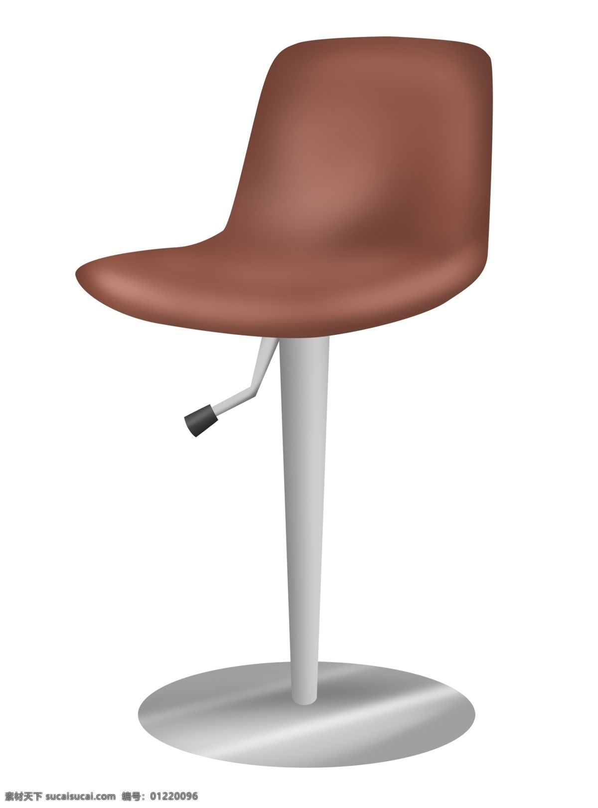 棕色 椅子 家具 插画 棕色的椅子 卡通插画 椅子插画 家具插画 家具椅子 凳子座位 升降的椅子