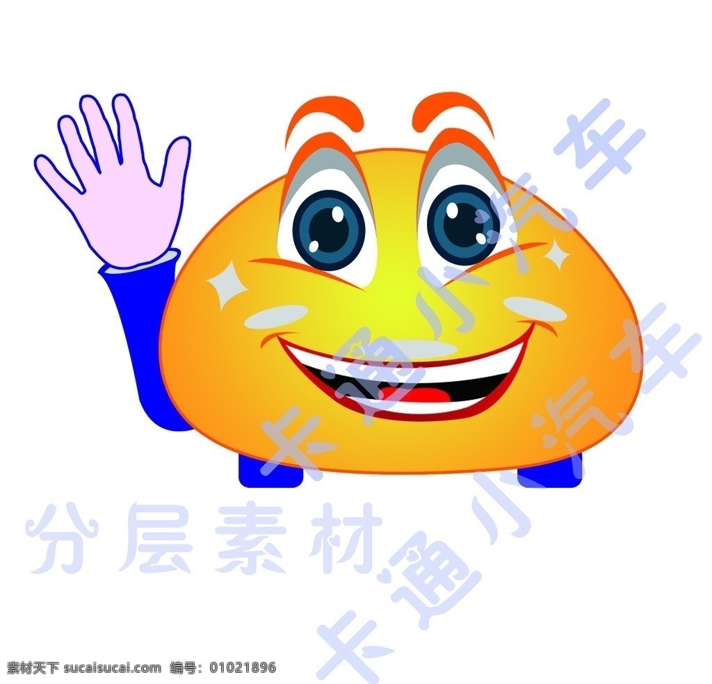卡通汽车 卡通小汽车 卡通人性小车 卡通车 卡通车头 分层卡通车 小汽车 分层 源文件