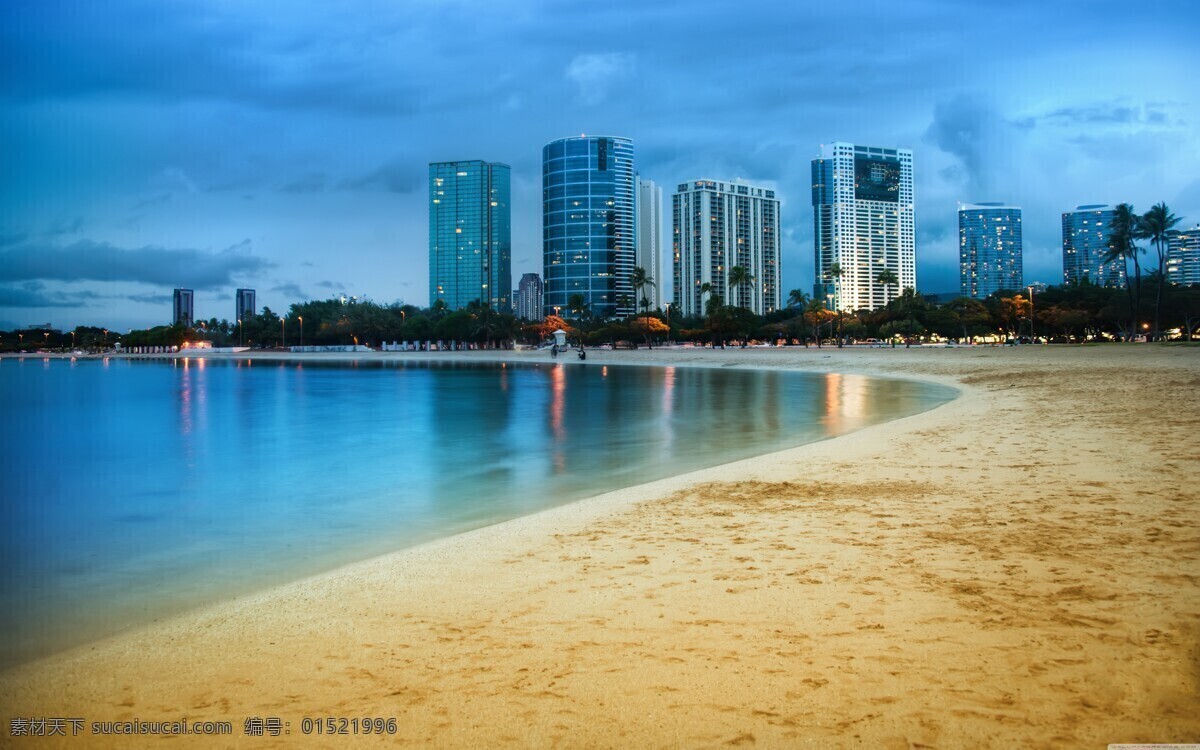 海边 城市 海边城市图片 沙滩海 背景图片