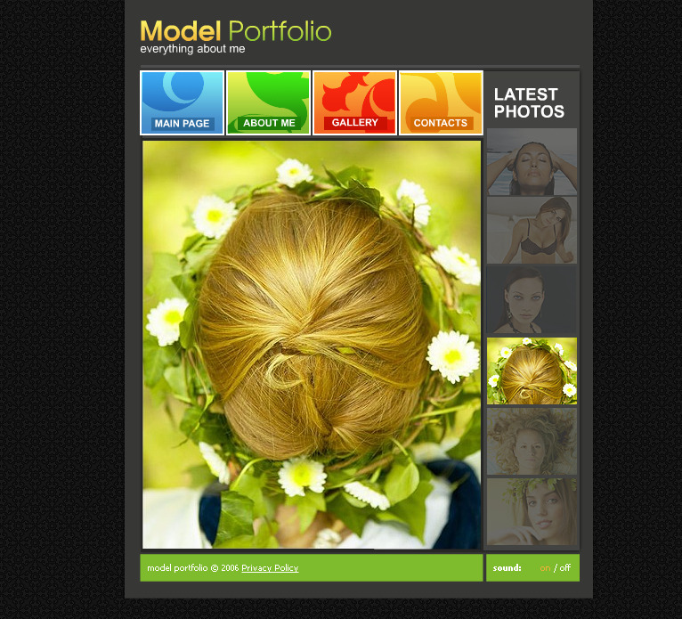 美丽 模特 网页动画 模板 网页设计 网站 flash 动画 网页模板 网页素材